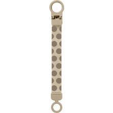 Bibs Loop Emzik Askısı Polka Mega-Vanilla Dark Oak