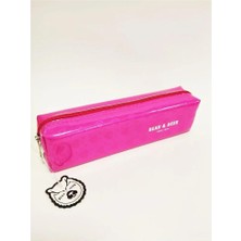 Mikasso Bearanddeer B&d Kalem Çantası Fosforlu Yazılı Küçük Boy BD-KCS075 (Karışık Renk 1 Adet) Tekstil Çok