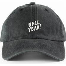 PataCute Hell Yeah Füme Yıkamalı Şapka
