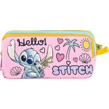 Mikasso Stitch Kalem Çantası Rox My World Tekstil Çok Renkli