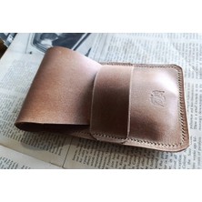 Mikasso Gerçek Deri Özel Kalemleriniz Için Kalemlik Kalem Kutu ( 5*6 Kalem Için ) 28 cm \ 9.5 cm NLU205 Deri