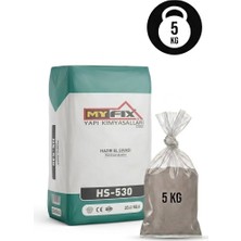 Myfix 5 kg Hazır El Sıvası Gri Renk, Yüksek Su Direnç Seviyesi ve Kolay Uygulama Özellikleriyle