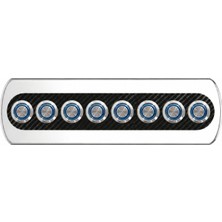 Labarka 8'li Krom Switch Panel Sigortalı Korna Butonlu 12-24V