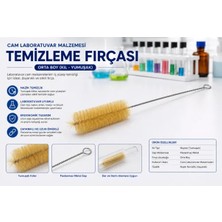 Labolist Cam Laboratuvar Malzemesi Temizleme Fırçası Orta Boy (Kıl-Yumuşak)