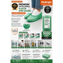 Medbright Yeşil Galoş 1000'li