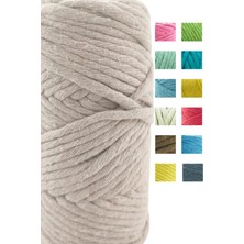 3 mm Pamuk Makrome Ipi Bej 250 gr 70 Metre - Chibago