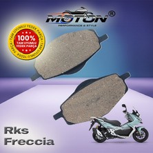 Moton Rks Freccia %100 Uyumlu, Yüksek Kaliteli Arka Disk Fren Balatası