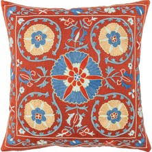 Soho Antiq Haru Bohem El Yapımı Ipek Kırlent 50X50 cm