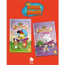 Eksik Parça Çocuk Kral Şakir Lömpence Masallar Set (2 Kitap)