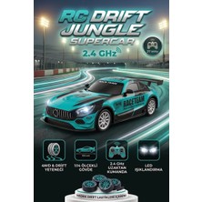 Farbu Oyuncak Uzaktan Kumandalı Işıklı 7 Fonksiyonlu 1:14 4 Çeker 10 Km/s Hızlı 4 Yedek Lastikli Oyuncak Drift Arabası