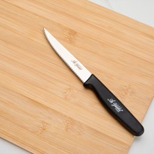Aryıldız Basic Dişli Sebze Bıçağı Siyah 11 cm