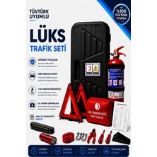 Tüvtürk Onaylı Yeni Mevzuata Uygun Araç Trafik Seti ve Ilk Yardım Seti (Araç Içi Numaratör Hediyeli)