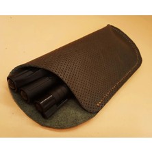 Mikasso Hakiki Deri El Emeği Özel Kalemleriniz Için Kalem Kutu 17,5 cm 7 cm ( 3-4 Kalem Için ) 12B1 Tekstil