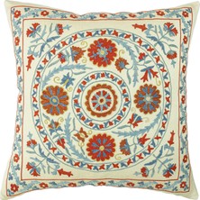 Soho Antiq Krista Ipek Suzani Kırlent 50X50 cm