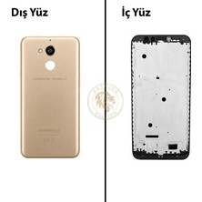 Arsking General Mobile Gm 8 Gold Uyumlu Orta Kasa Full Kasa Kapak Gövde Housing