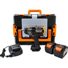 RICO 1/2 Akülü Darbeli Somun Sıkma ve Sökme Makinesi Kömürsüz 1300Nm 20V 6 Ah