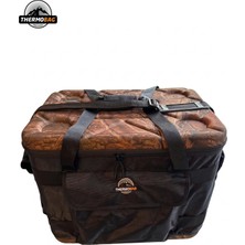 Belirtilmemiş Thermobag 45LT Isı Yalıtımlı Soğutucu Termos Çanta Orman Kamuflaj