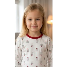 Enie Kız ve Erkek Çocuk %100 Pamuk Uzun Kollu Pijama Takımı