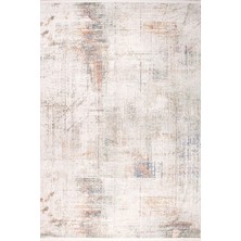 Enva Home Polipropilen Polyester Pamuk Tabanlı Dokuma Halı Otantik Modern Salon Mutfak Halısı Beige Rengi