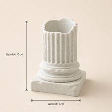 My Craft 3D Antik Sütun Tasarımlı 3D Baskı Kalemlik – Masaüstü Kalem ve Ofis Gereçleri Düzenleyici