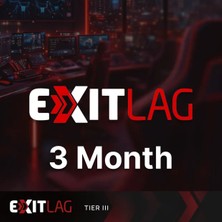 Exitlag: 3 Month Subscription - Tier 3