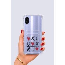 Ankaverse Samsung Galaxy A07 Kartlıklı Xoxo Desenli Kılıf