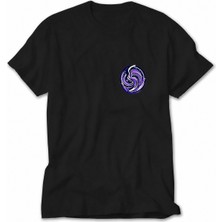 Wakha Erkek Kova Burcu Minimalist Kozmik Tasarım - Siyah