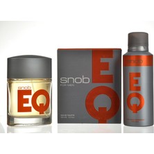 Snob Eq Erkek Parfüm Edt 100 ml + Deodorant 150ML