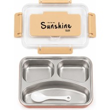 Sunshine Çelik Beslenme Kabı 3 Bölmlenme 462