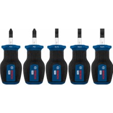 Bosch Düz ve Yıldız Uçlu Topaç Tornavida Takımı Pro Pz/sl 5 Parça