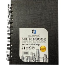 Alex Schoeller Spiralli Sert Kapak 120g A6 Sketchbook ALX.9995