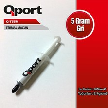 Belirtilmemiş Qport Q-T55M 5 Gram 5W/M-K 2.7/cm3 Termal Macun