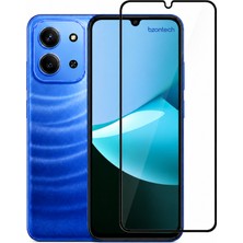 Bzontech Redmi 15C 4G / 5G Uyumlu Anti Statik Ekran Koruyucu Toz Tutmayan Kırılmaz Cam