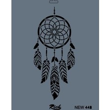 Belirtilmemiş Rich New Seri N-448 Stencil 35X25 cm