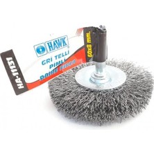 Belirtilmemiş Hawk HA11131 Pimli Gri Tel Daire Fırça 60X8 mm