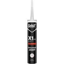 Belirtilmemiş Selsil X1 Ms 290 ml Polimer Mastik Beyaz Islak Zemin Için
