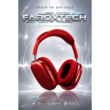 FaroxTech 360° Ses Deneyimli Kablosuz Over-Ear Kulaklık – Konforlu Tasarım ve Güçlü Ses