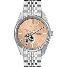 Quantum QMG1207.310 Otomatik Çelik Gri Safir 10 Atm 42 mm Erkek Kol Saati