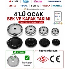 Dogant Arçelik Beko Altus Vestel Regal Ocak -Fırınlı Ocak-Set Üstü Ocak Bek Takımı