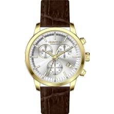 Quantum PWG1197.132 Quartz Deri Kahverengi 42 mm Erkek Kol Saati
