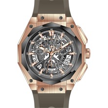Quantum HNG1097.866 Quartz Silikon 47 mm Erkek Kol Saati