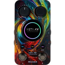 Mooer Meta Fx Stereo Multi-Firmware Gitar Efekt Pedalı (Reverb-De-Lay-Modulation)