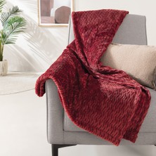 Dormy Home Carsten Wellsoft Tv Battaniyesi 140X190 cm - Bordo