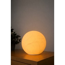 Glax Dekoratif Masa Lambası Lumen | Modern Tasarım Abajur | E27 LED Ampul Dahil | Ambiyans Aydınlatma | Hediyelik