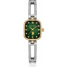U.s. Polo Assn. USPA2167-03 Quartz Çelik Gri Altın Rengi 24X30 mm Kadın Kol Saati