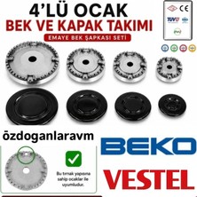Dogant Ocak Fırın Üstü Döküm Bek Takımı