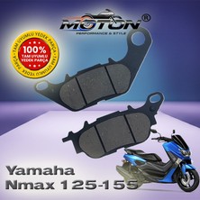 Moton Yamaha Nmax 125 - 155 Uyumlu, Yüksek Kaliteli Arka Disk Fren Balatası