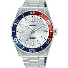 Lorus RU427AX9 Otomatik Çelik Gri 10 Atm 42 mm Erkek Kol Saati