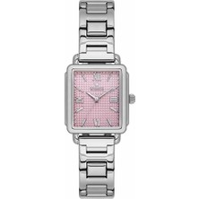 Wesse WWL114901 Quartz Çelik Gri Pembe Kadran 25X35 mm Kadın Kol Saati