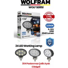 Wolfram 32506 Çalışma Lamba Elips Midi 2040 Lümen 24W